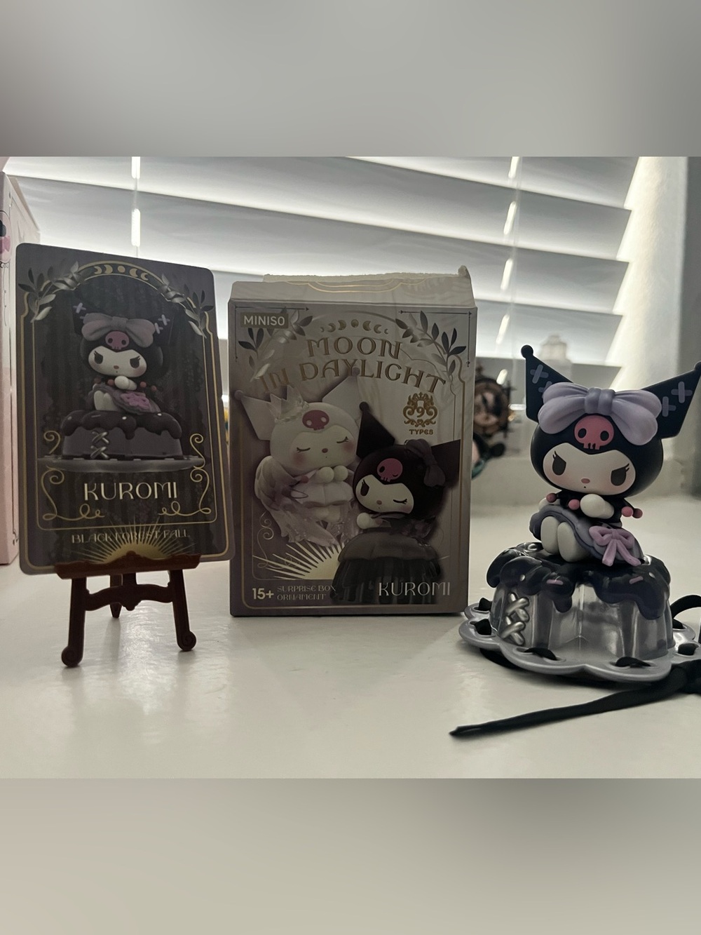 Kuromi Moon Daylight Figure - Black Forest Fall